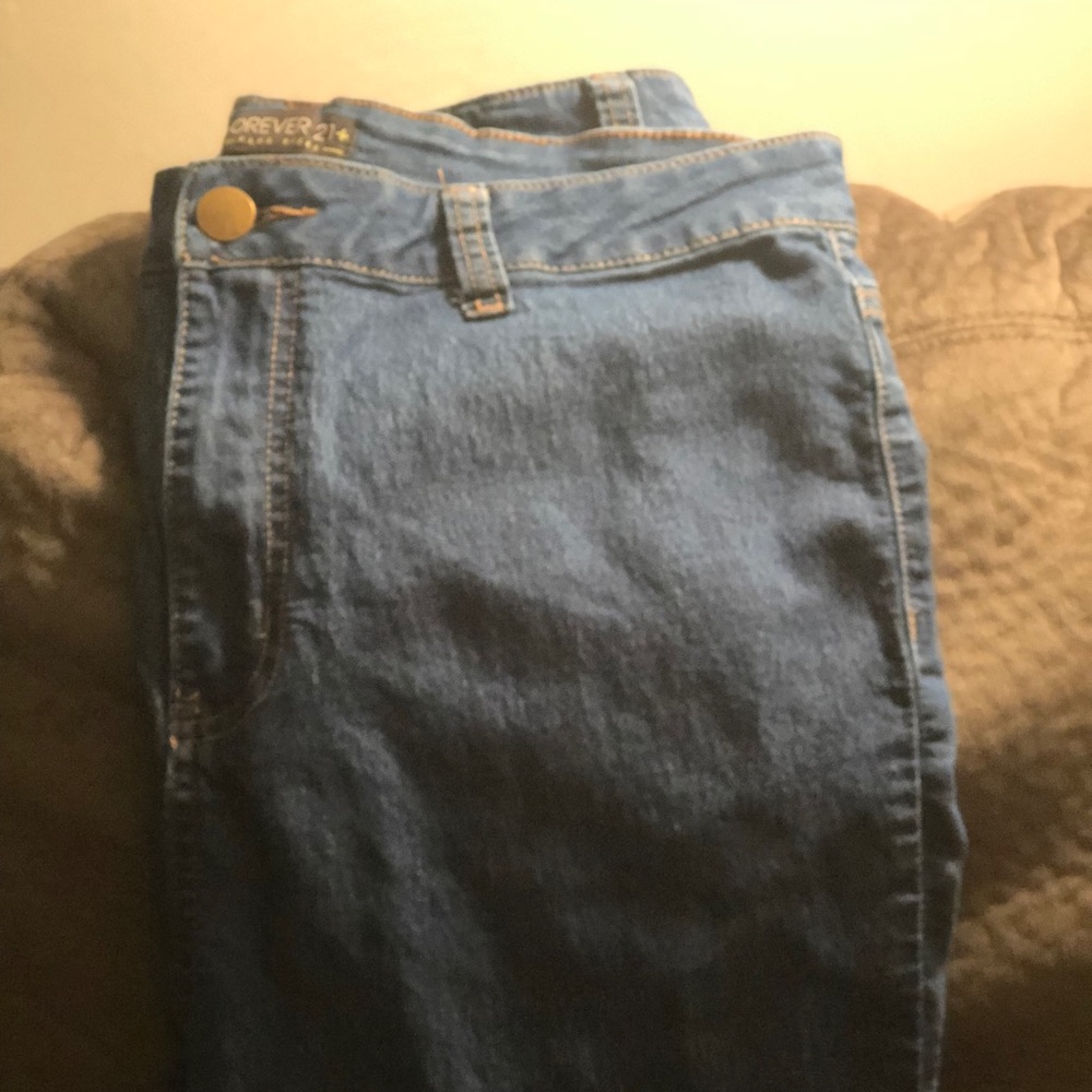 Gently worn jeans, worn 2x max